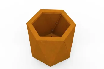 Corten Pflanzkübel HX 30x30 cm
