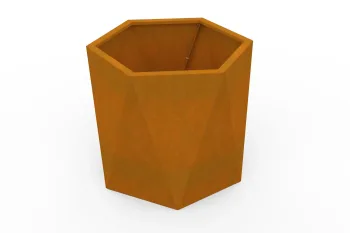 Corten Pflanzkübel HX 60×60 cm