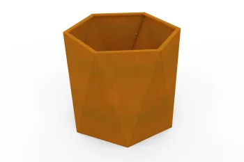Corten Pflanzkübel HX 80×80 cm