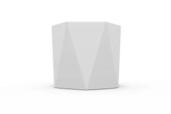 Pflanzkübel HX 30x30 cm RAL9016 FS