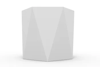 Pflanzkübel HX 80×80 cm RAL9016 FS